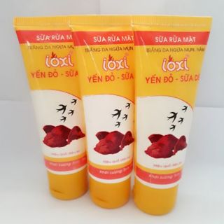 Sửa rửa mặt trắng da ngừa mụn IOXI
