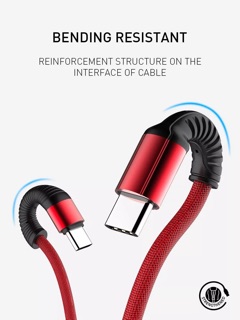 Cáp sạc LDNIO bọc dù (Lightning, Type C, Micro)
