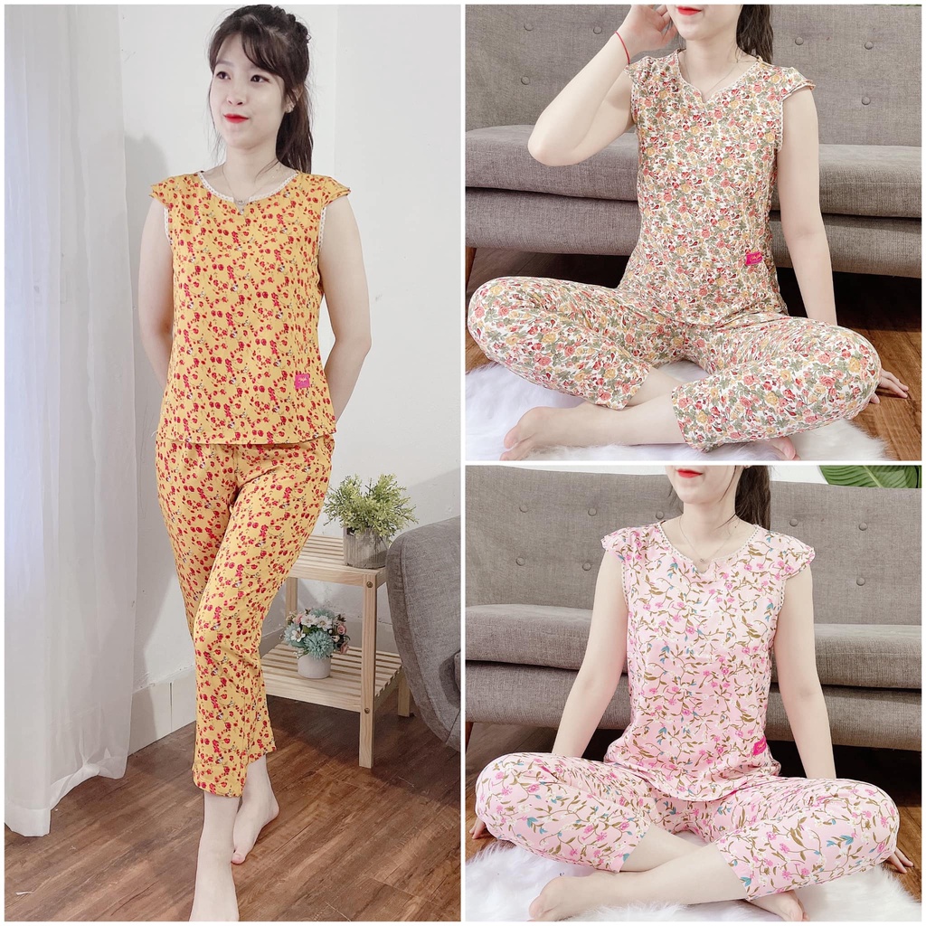 đồ bộ chất lụa mềm mát không nhăn