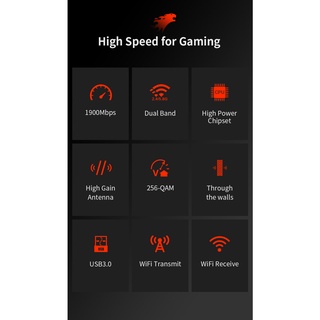 Usb Thu Sóng wifi comfast cf-938ac usb 1900m Thẻ
