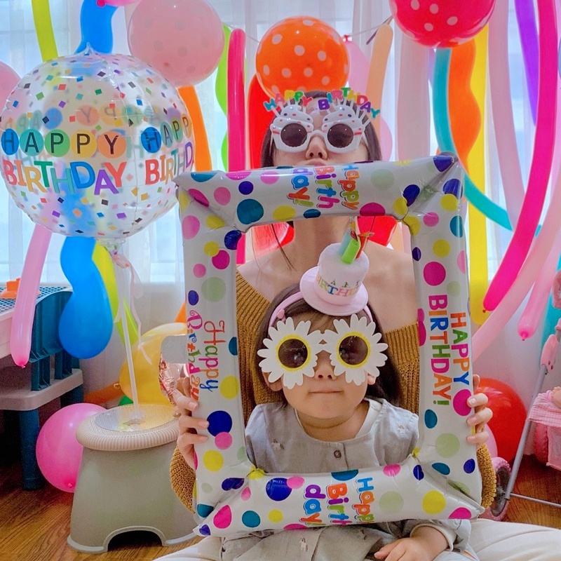 Mắt Kính Chụp Ảnh Tiệc Sinh Nhật Sáng Tạo Cho Người Lớn Và Trẻ Em