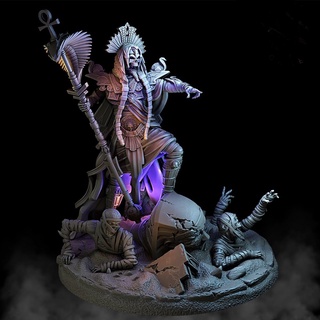 File in 3D mô hình The Pharaoh and Anubis