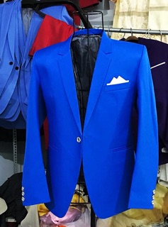 Vest nam xanh coban
