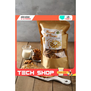 Bánh ngũ cốc nướng ăn kiêng Biscotti, bánh ngũ cốc không đường nguyên cám 3 vị - bh 6 tháng