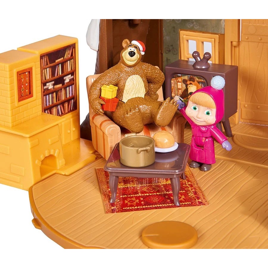 Đồ Chơi Mô Hình Ngôi Nhà Mùa Đông Masha And The Bear 109301023