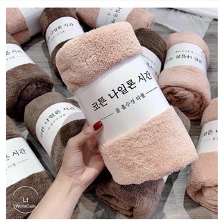 [70*140cm] KHĂN TẮM HÀN QUỐC BẰNG LÔNG CỪU SIÊU THẤM
