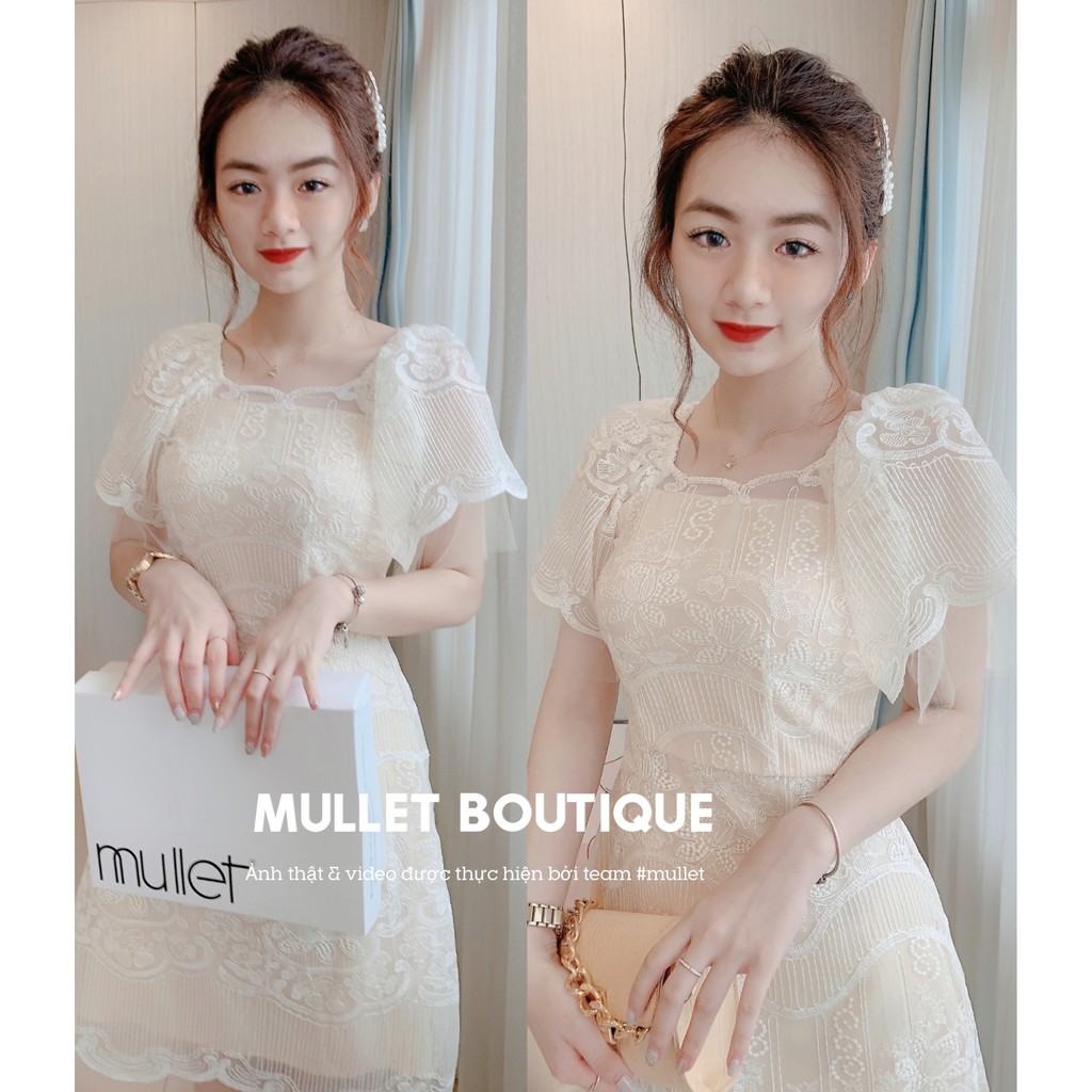 VÁY REN TAY CÁNH TIÊN BEE by Mullet