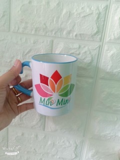 Cốc in logo Minmin