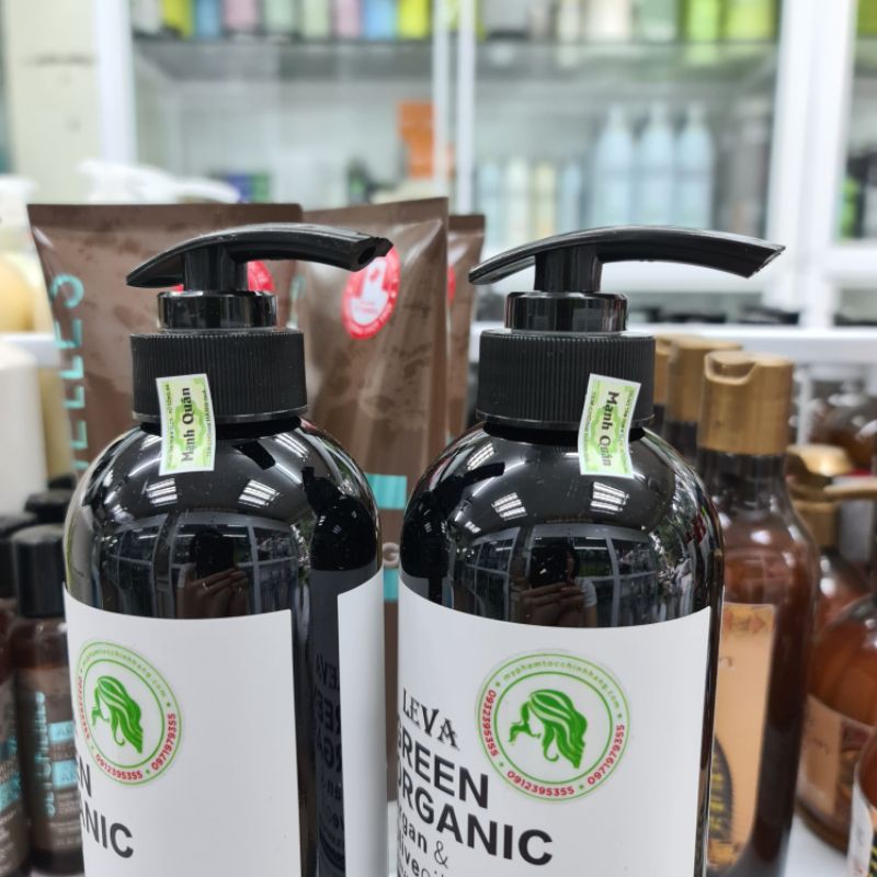 Dầu gội xả dưỡng ẩm  phục hồi Green Organic hương nước hoa 500ml