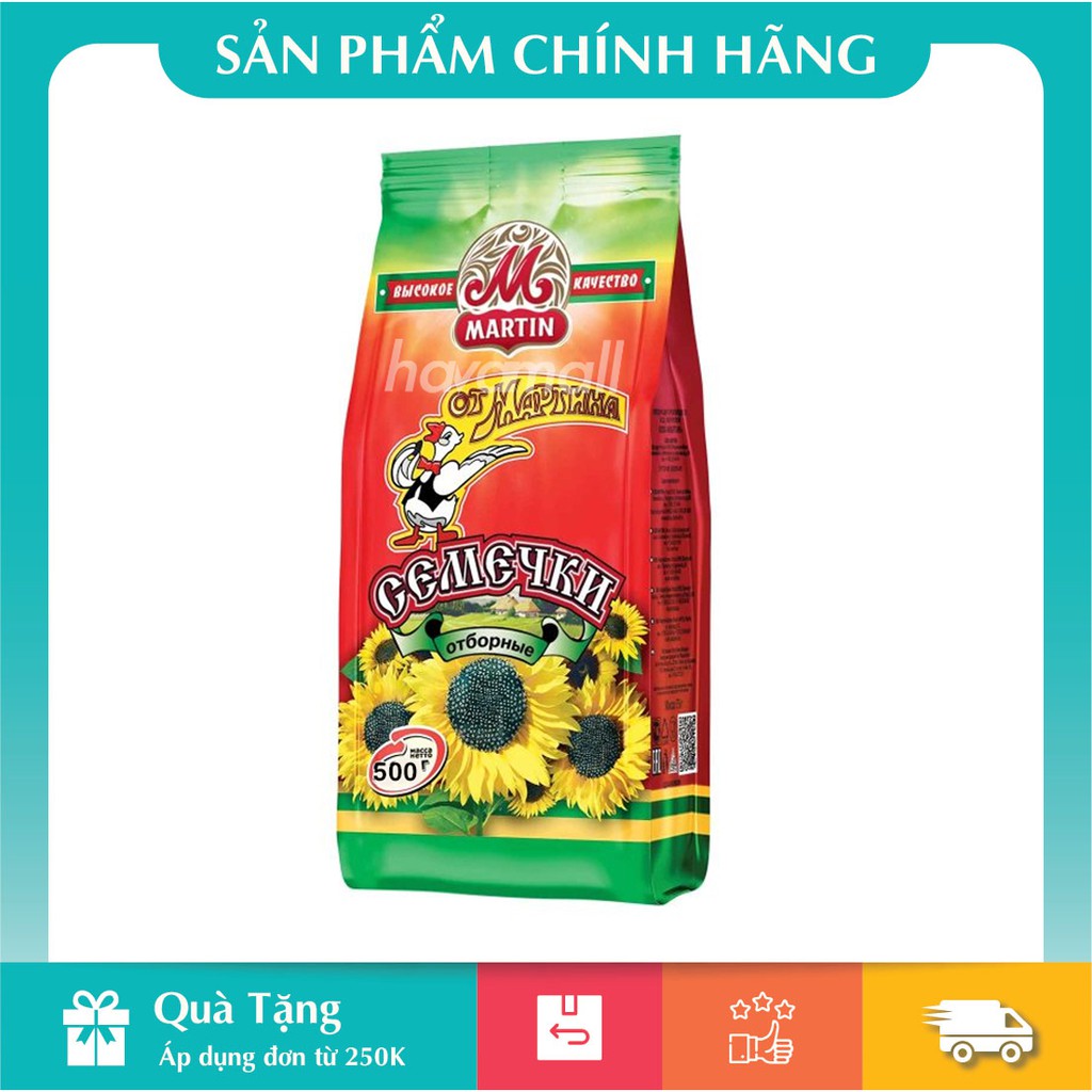 Hạt Hướng Dương Martin Con Vịt Nga 500gr