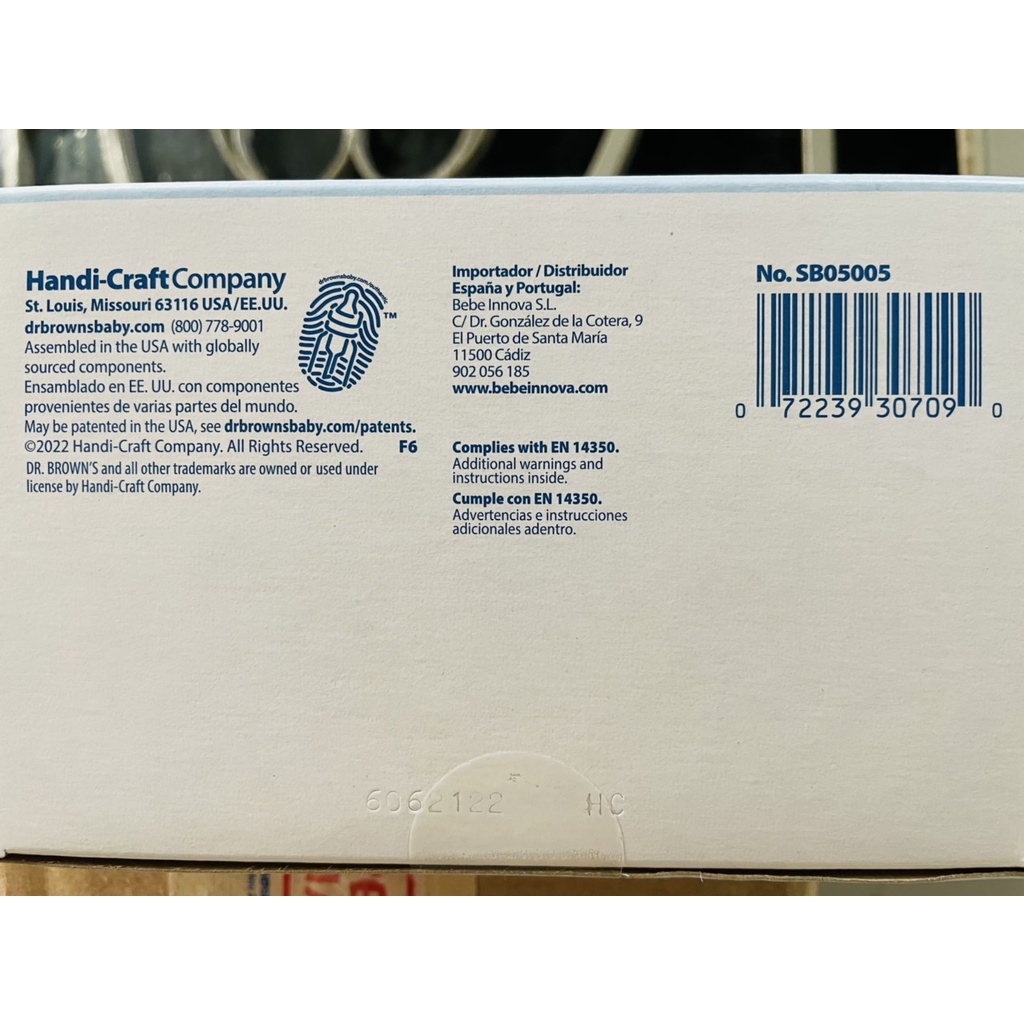 Set 5 bình sữa Dr Brown Options+ cổ hẹp 120ml, 250ml