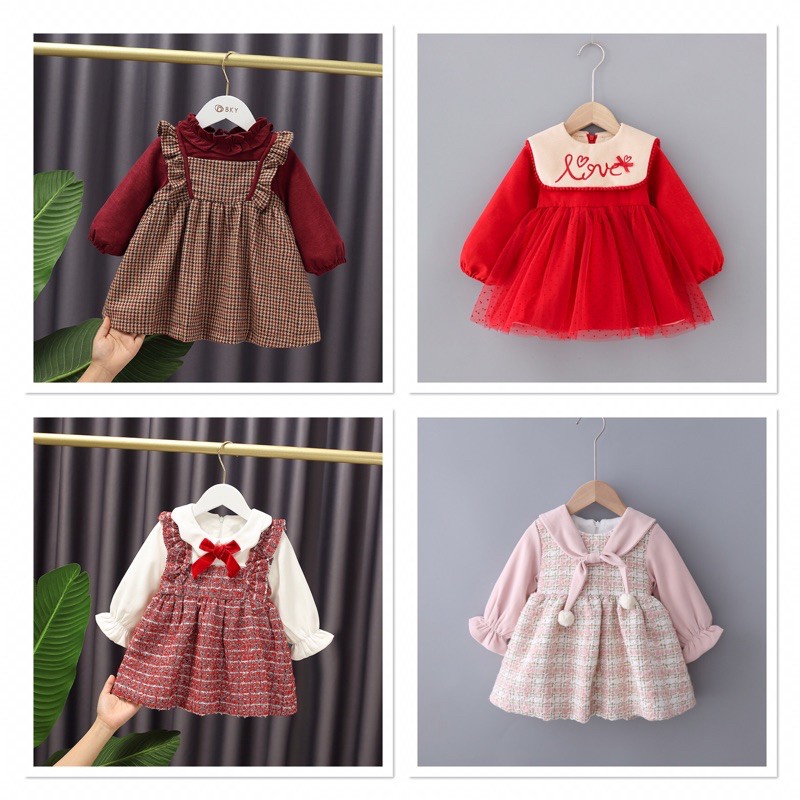 Váy xoè babydoll cho bé gái - LunaKids
