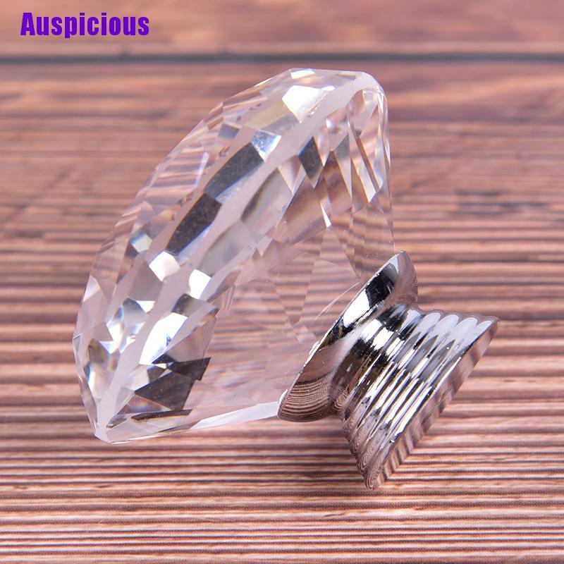 Tay Nắm Cửa Tủ Quần Áo Bằng Pha Lê Cứng