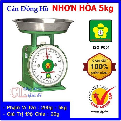 Cân Nhơn Hòa 5Kg