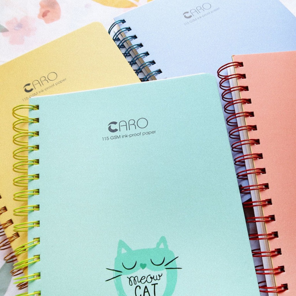Sổ lò xo kẻ Caro 200 trang khổ B5 Klong 297 / 299