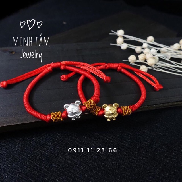 Chặn cao su vòng charm Chặn vải vòng dây tết may mắn-1 Set 2 chiếc | BigBuy360 - bigbuy360.vn