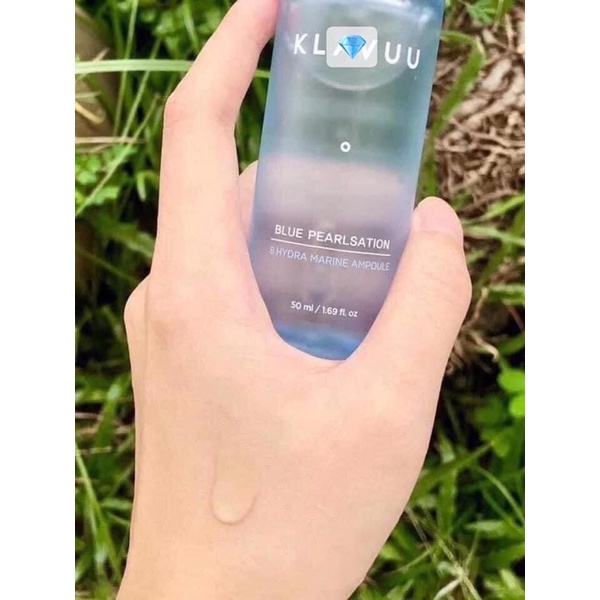 Tinh chất Cấp Nước KLAVUU Blue Pearlsation 8 Hyrda Marine Ampoule 50ml là