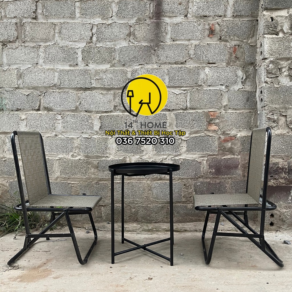 GHẾ LƯỚI XẾP GẬP Khung Sắt Tĩnh Điện Lưới Nhựa Dù Lò Xo cho Quán Trà Chanh, Cafe Vỉa Hè, Trà Sữa, Câu Cá | BigBuy360 - bigbuy360.vn
