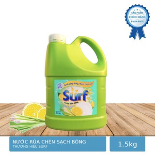Nước Rửa Chén Surf Hương Chanh Sả 1.5kg
