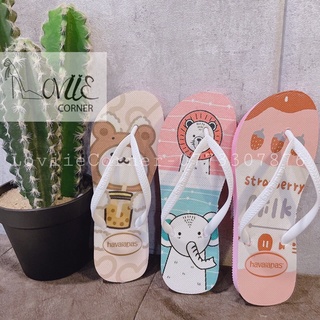 DÉP KẸP LOVIIECORNER - DÉP XỐP HÌNH THÚ - DÉP QUAI KẸP NGÓN - DÉP LÀO KẸP D210533