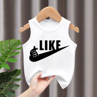 Áo thun ba lỗ mỏng mùa hè in họa tiết hoạt hình thời trang cho bé trai và bé gái 3-4 tuổi áo thun trắng cho bé áo cho bé trai 10 tuổi áo phông trẻ em áo thun trắng bé trai  áo thun cao cổ cho bé áo thun cổ tròn bé trai