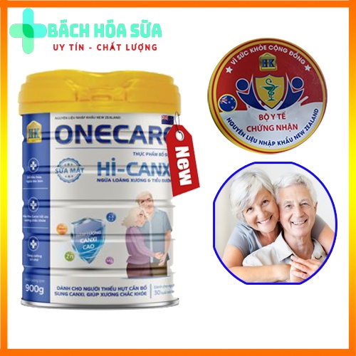 Sữa Canxi Onecare Hi-Canxi 900g – Bổ sung Canxi, chắc xương cho người từ 30 tuổi trở lên