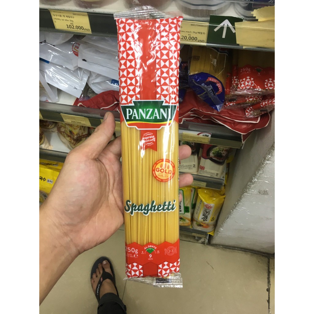 MỲ Ý PAZANI SPAGHETTI GÓI 250G