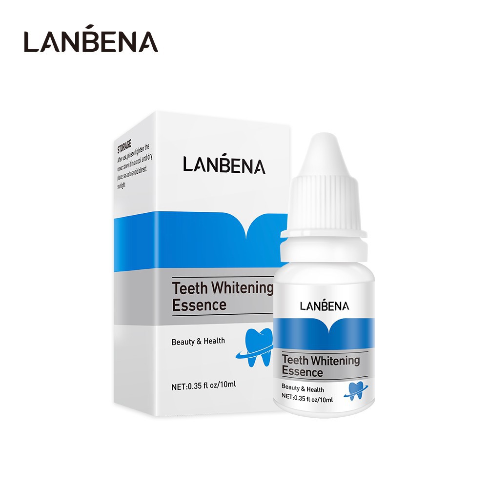 Serum làm trắng răng vệ sinh miệng tẩy mảng bám do hút thuốc hiệu LANBENA
