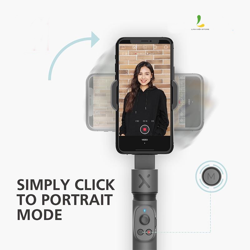 Gimbal chống rung HOSAN Zhiyun Smooth X/ Moza Nano SE - Tay cầm 3 trục hỗ trợ quay vlog trên điện thoại