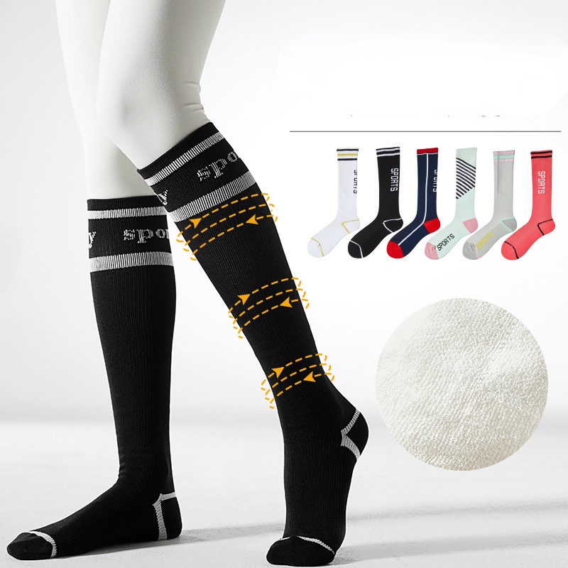 Tất Bắp Chân Thể Thao Dày Dặn Cho Nữ