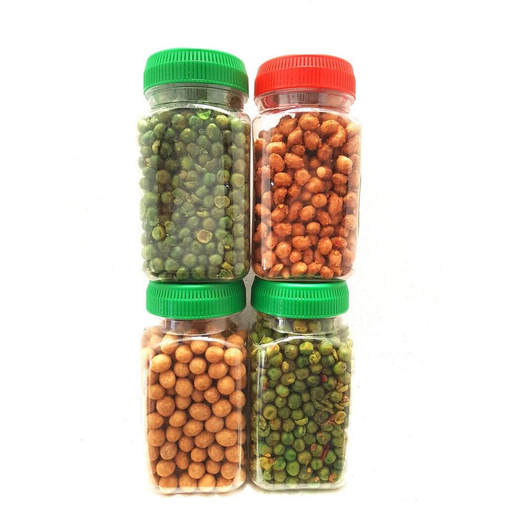 Combo 5 hũ: ĐẬU HÀ LAN MUỐI- ĐẬU PHỘNG TỎI ỚT - ĐẬU PHỘNG DA CÁ - ĐẬU HÀ LAN TỎI ỚT - ĐẬU NÀNH | BigBuy360 - bigbuy360.vn