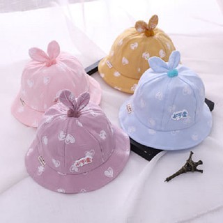 Mũ trẻ em  thời trang phong cách Hàn Quốc họa tiết ngộ nghĩnh xinh xắn cho bé gái