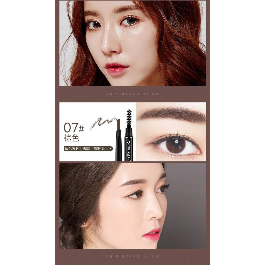 [Sỉ-Rẻ] Chì kẻ mày 2 đầu Drawing nội địa Đài Trung 789 [Lẻ-Sỉ]