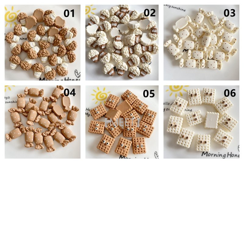 Set 1 Hộp Bắp Rang Bơ/ Kẹo Bằng Nhựa Resin Tự Làm Thủ Công DIY
