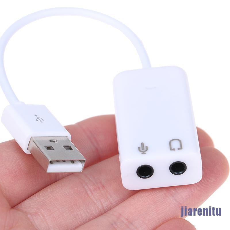 CHANNEL Bộ Chuyển Đổi Thẻ Âm Thanh 7.1 Kênh Cổng Usb Kèm Dây Cáp 3.5mm