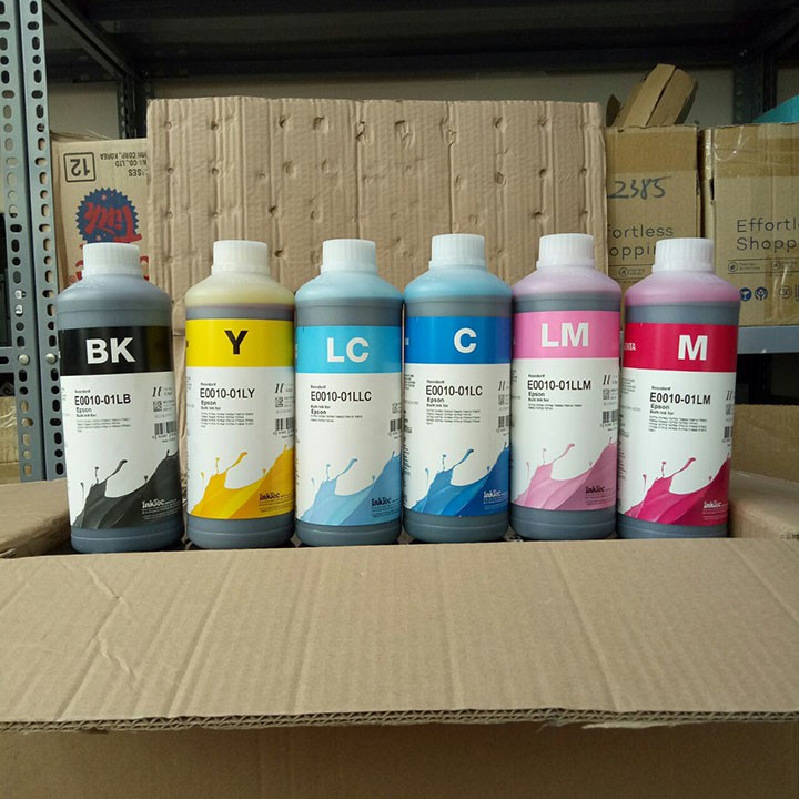 Mực Dye Inktec Hàn Quốc in phun màu Epson (1Lít)