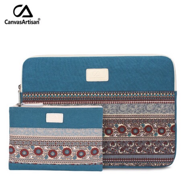 Túi chống sốc cho Laptop, Macbook CanvasArtisan chống sốc 6 chiều + tặng kèm ví thổ cẩm | BigBuy360 - bigbuy360.vn