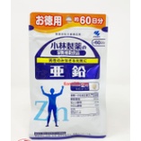 Viên uống Kobayashi bổ sung kẽm 60 ngày gói 120 viên - Konni39 Sơn Hoà - 1900886806