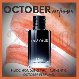 27_𝑶𝒄𝒕𝒐𝒃𝒆𝒓🖤 Nước hoa D_ior Sauvage Tester 5/10ml
