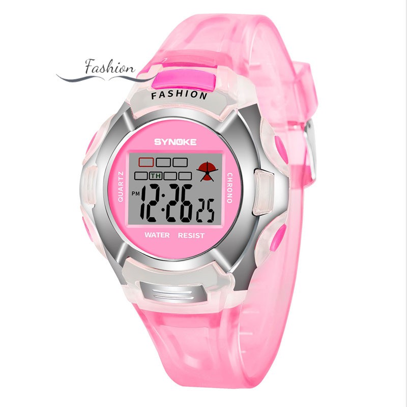 VN (Hàng Mới Về) Đồng Hồ Điện Tử Chống Nước Có Đèn Led Cho Bé