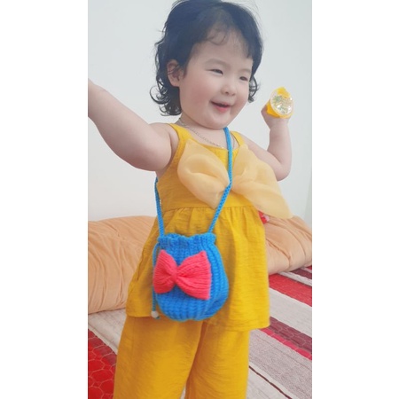 Túi len handmade đựng lì xì cho bé