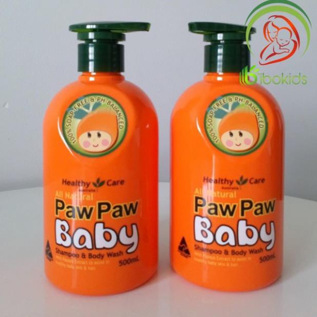 Sữa tắm gội Paw Paw Baby Healthy Care Úc dành cho bé