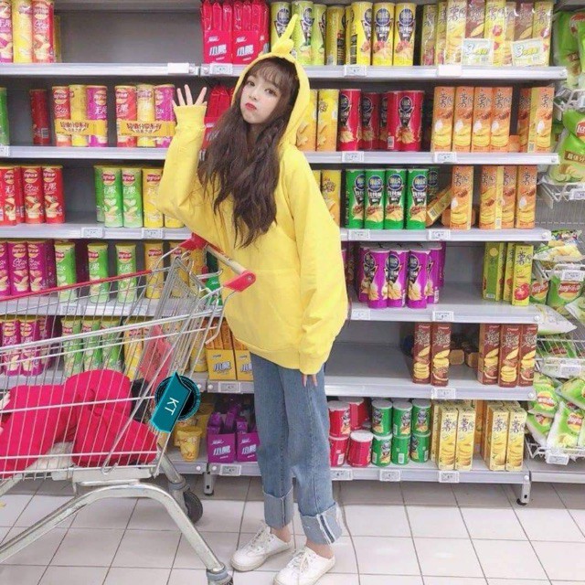 bst Áo hodie sừng tam giác K&amp;T 5508 03