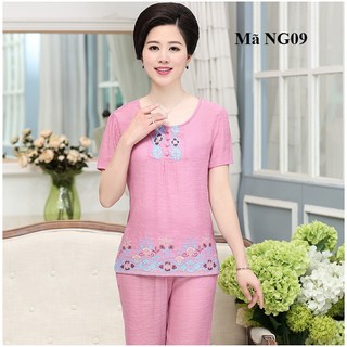 Bộ đồ mặc nhà cho người trung niên ng07,ng08,ng09