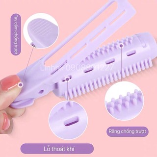  Set 3 Kẹp Phồng Chân Tóc Tự Nhiên