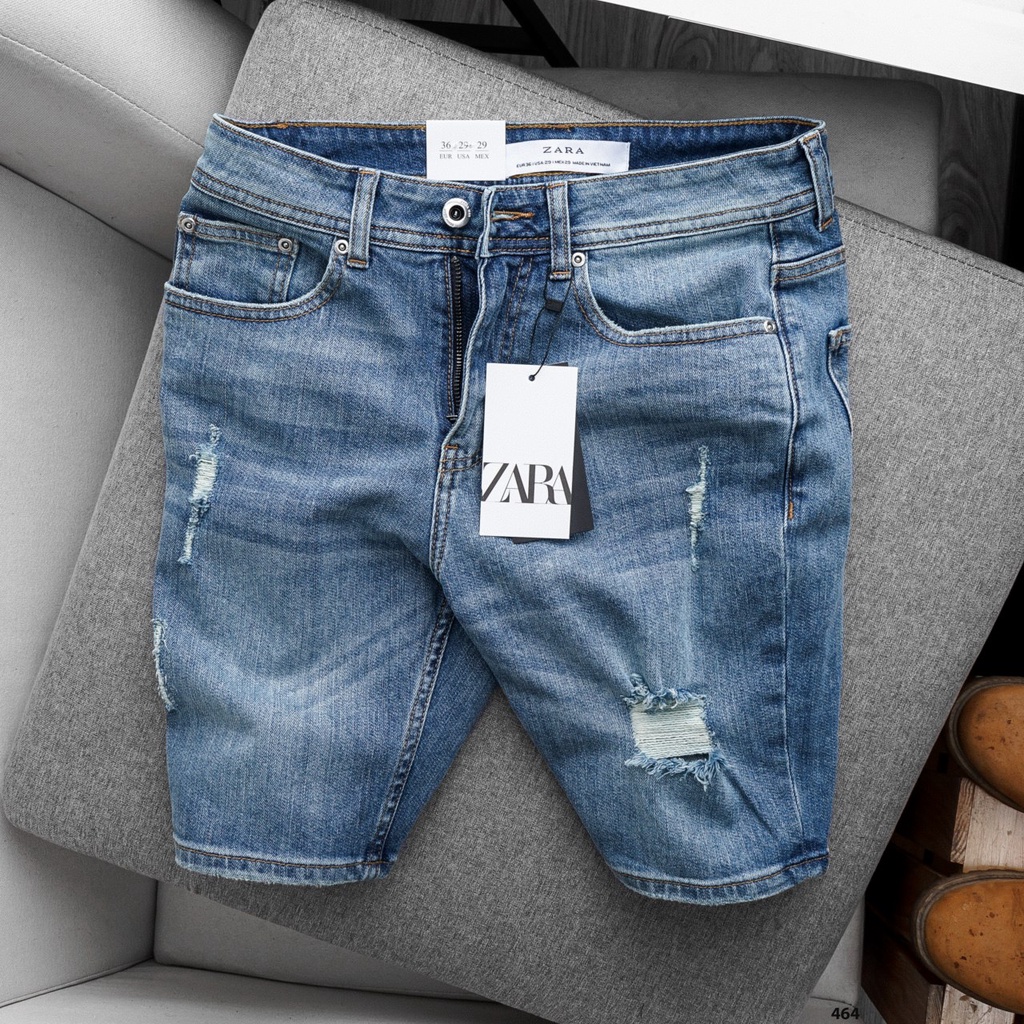 Quần short jean zara thời trang trẻ trung năng động
