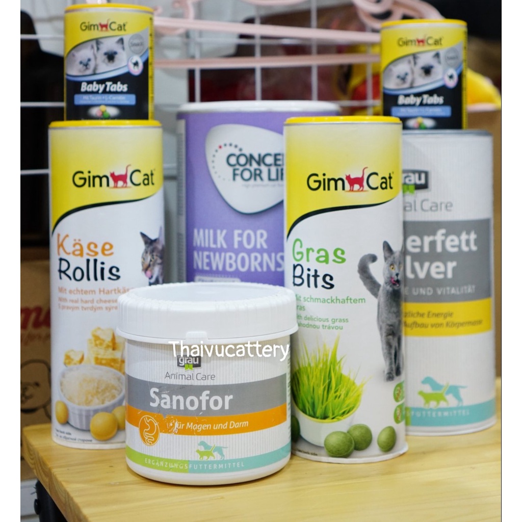 Sữa cho mèo sơ sinh và mèo mẹ Concept For Life 300gr nhập Đức Chính Hãng