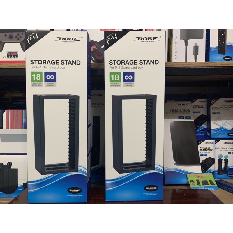 giá để đĩa ps4 ps5 xbox kệ để đĩa Ps4 Xbox sức chứa 18 cái