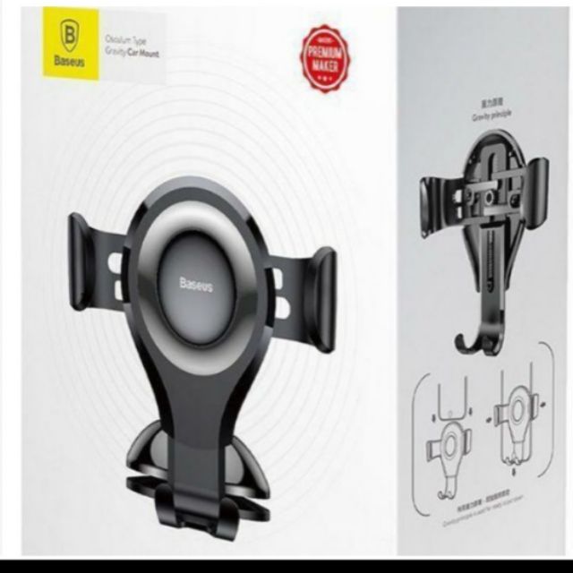 Giá đỡ điện thoại trên ô tô hít chân không Baseus Osculum Type Gravity Car Mount