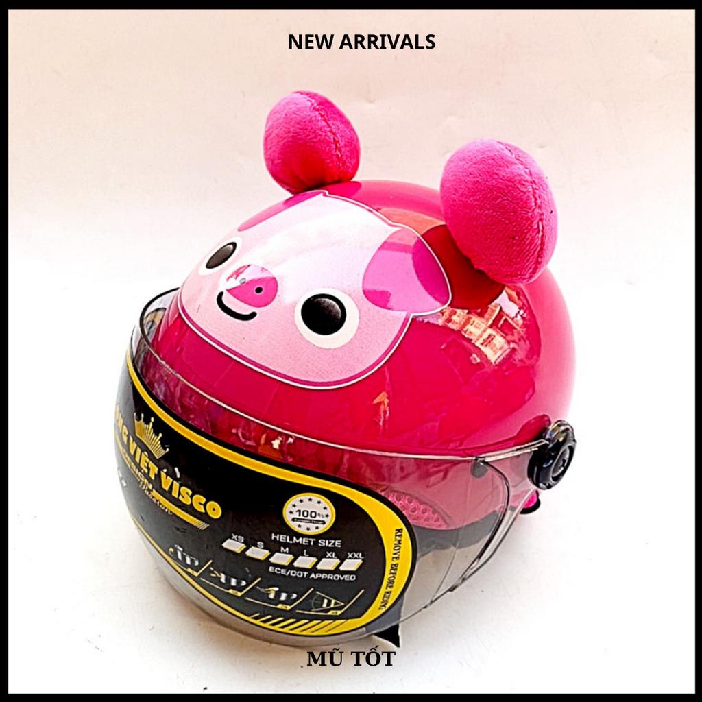 Mũ Bảo Hiểm Trẻ Em 1 2 Đầu - Dành Cho Bé Tư 2-5Tuổi - WIN I - Bảo Hành 12 Tháng